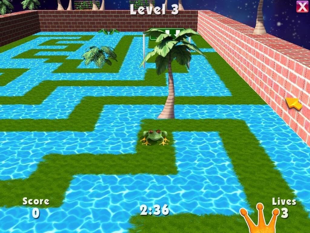 3D Frog Frenzy
